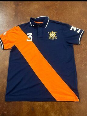 Polo Ralph Lauren Men's Blackwatch Rugby Polo Crest Logo